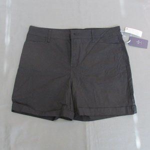 Not Your Daughter's Jeans Black Cuffed Shorts